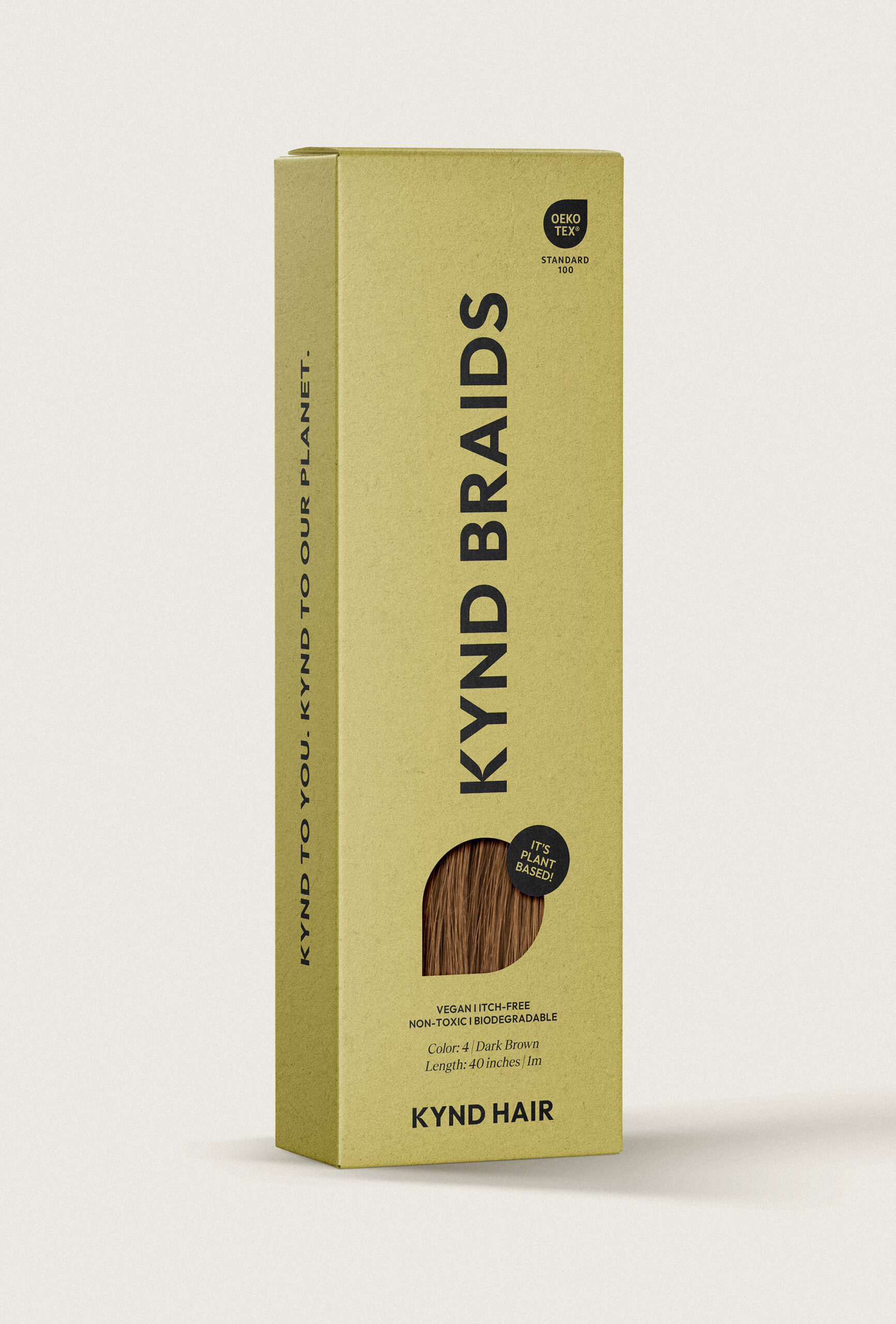 Kynd Hair branding & packaging